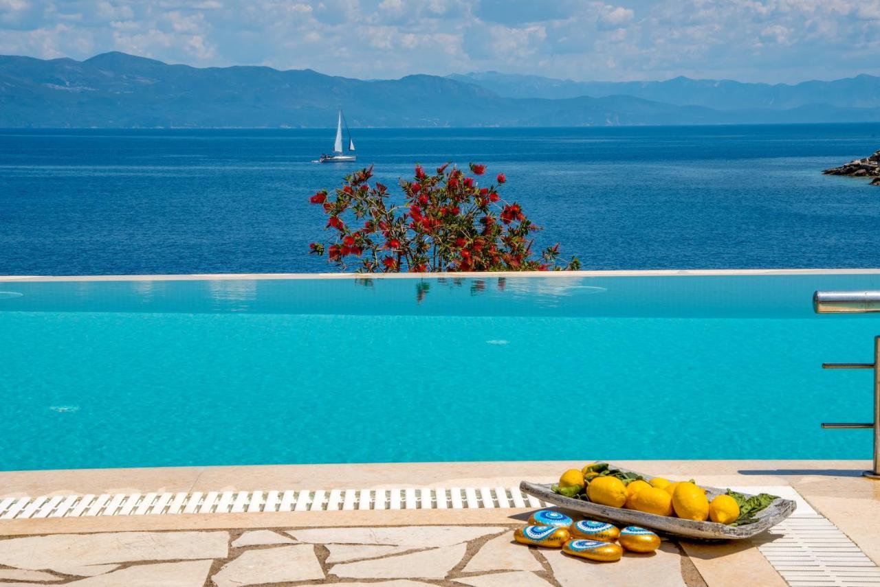 Villa Terra Del Nonno With Sea Views & Pool Гайос Экстерьер фото