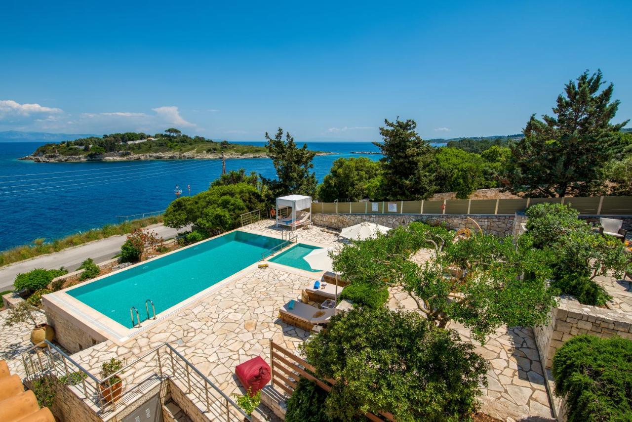 Villa Terra Del Nonno With Sea Views & Pool Гайос Экстерьер фото